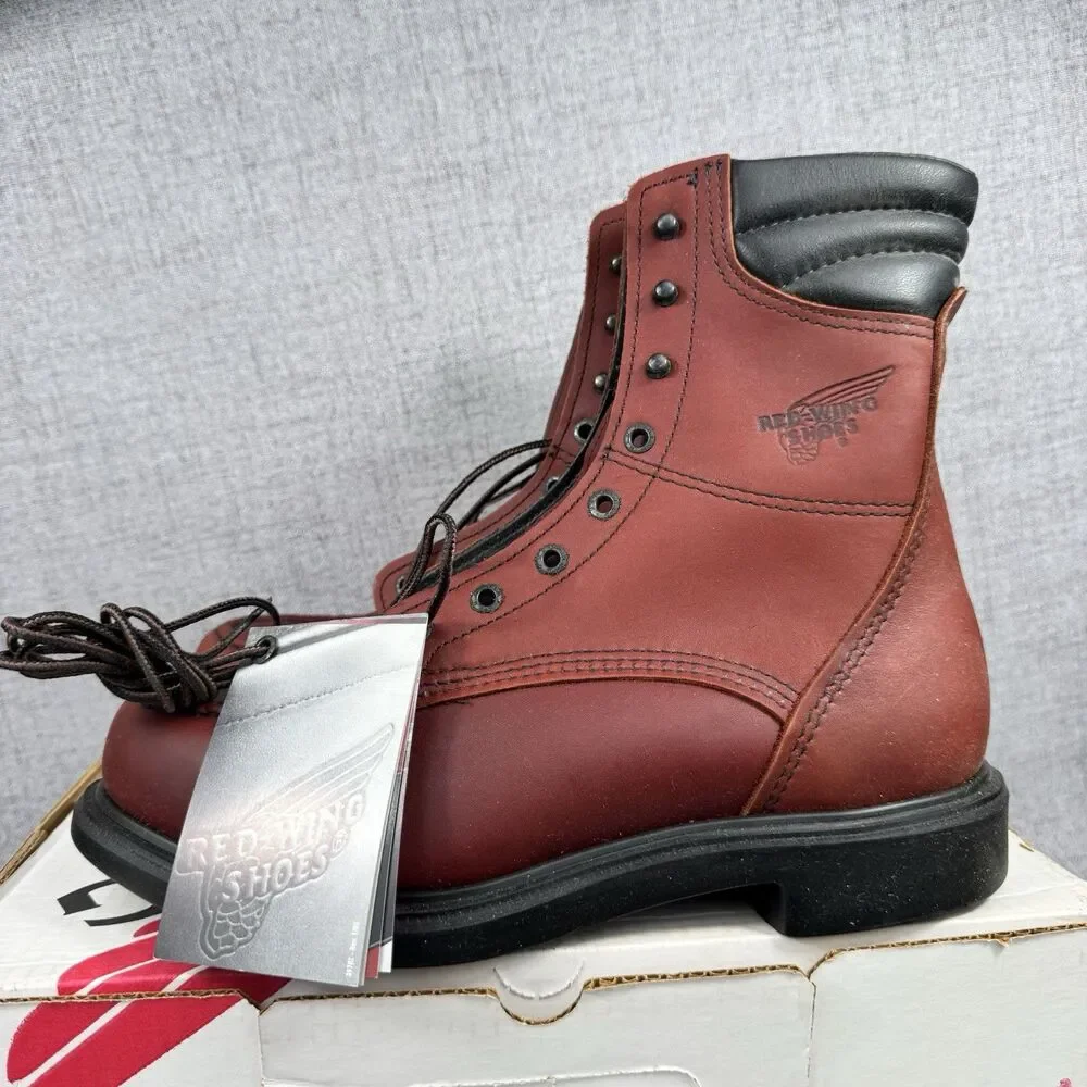 Red Wing Boots Men's 9.5 D 402 Supersole Leather Work
